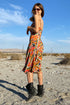 Shalom "Dreamweaver" Robe nuisette en soie coupée en biais